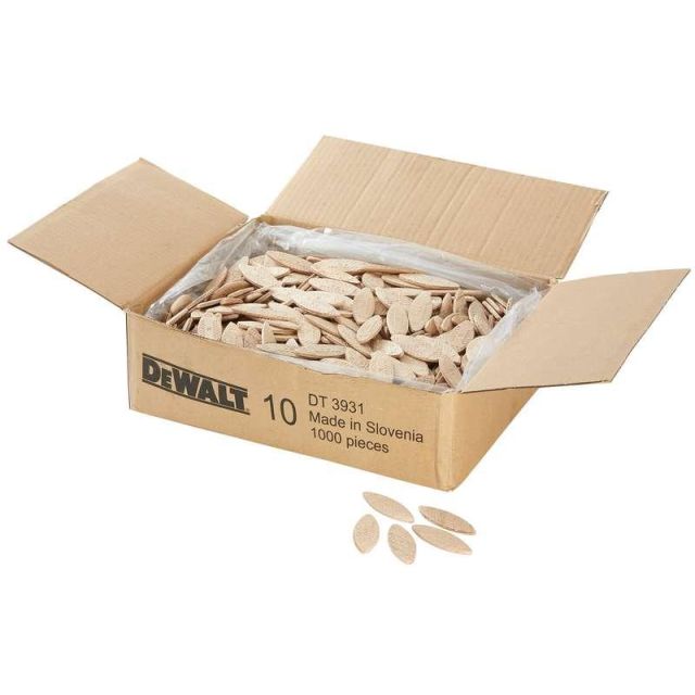 DeWALT DT3931-QZ Box of 1000 NO.10 Biscuits
