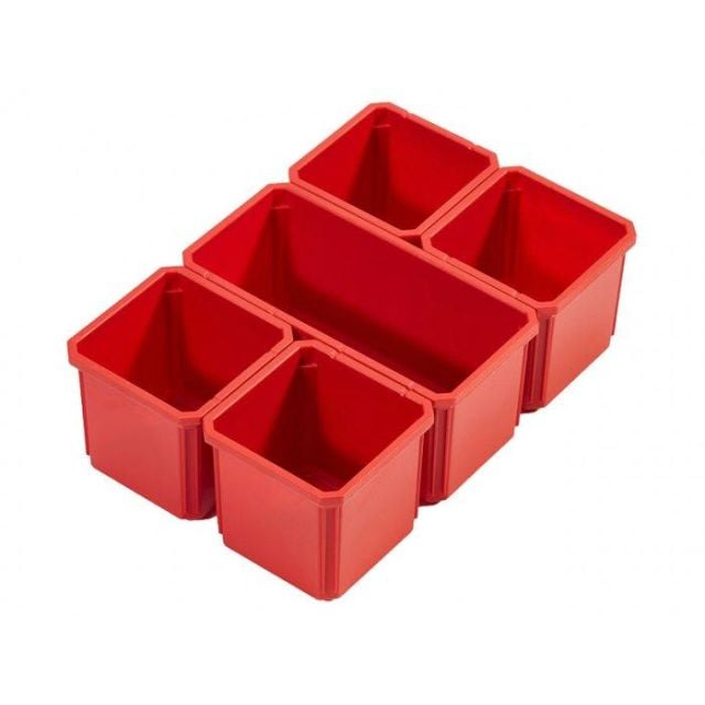 Milwaukee 4932478300 PACKOUT Organiser & Compact Orgainser Bins Pack Of 5