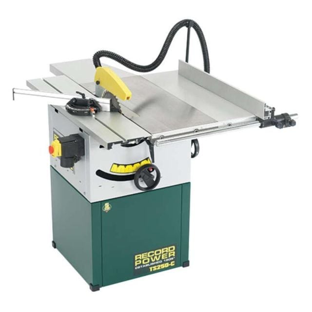 RECORD TS250C-PK/A Table Saw with Right Hand Extension