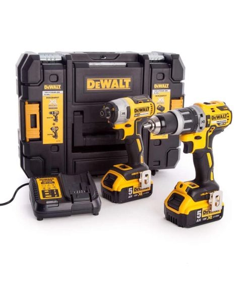 DeWALT DCK266P2T-GB XR 18V Brushless G2 Twinpack - TSTAK-5.0Ah