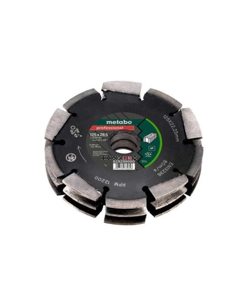 Metabo 125mmx28.5x22mm Diamond Blade for MFE40 Wall Chaser