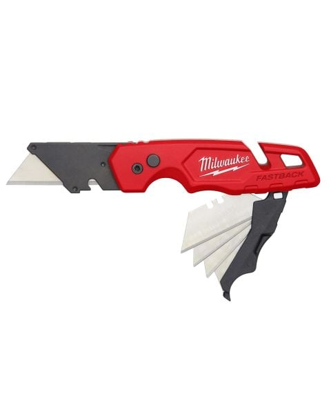 Milwaukee 4932471358 Flip Utility Knife With Blade Storage