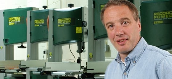 Record Power woodworking machinery