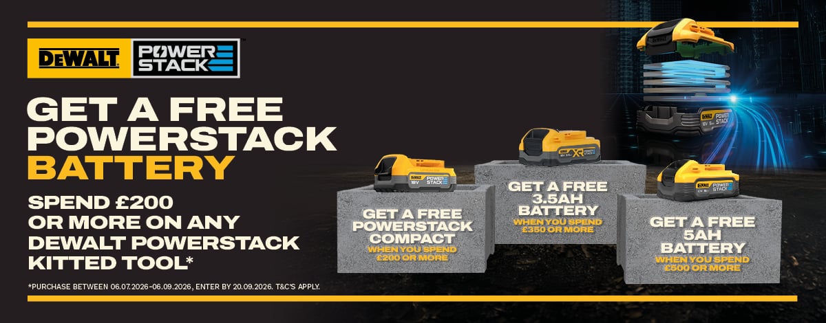 DeWALT Powerstack Redemption Offer