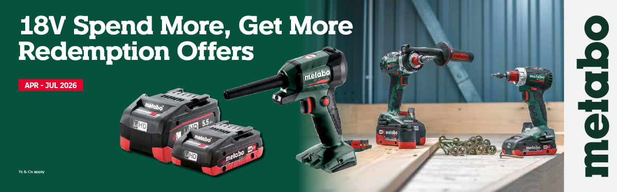 Metabo 18v Spend More Redemption
