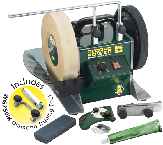 Record WG250-PK/A 10" Wetstone Sharpening System Record WG250-PK/A 10" Wetstone Sharpening System