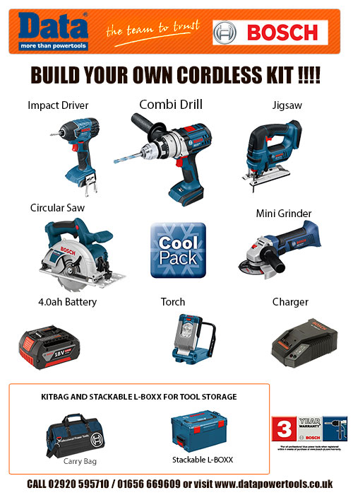 Build your own Bosch cordless tool kit