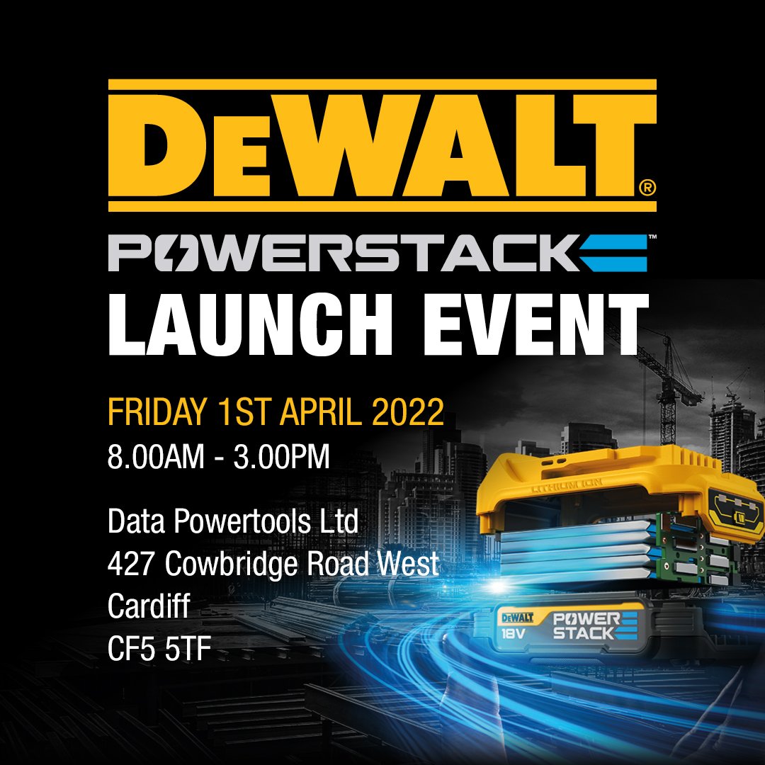 DeWALT Powerstack Launch Event