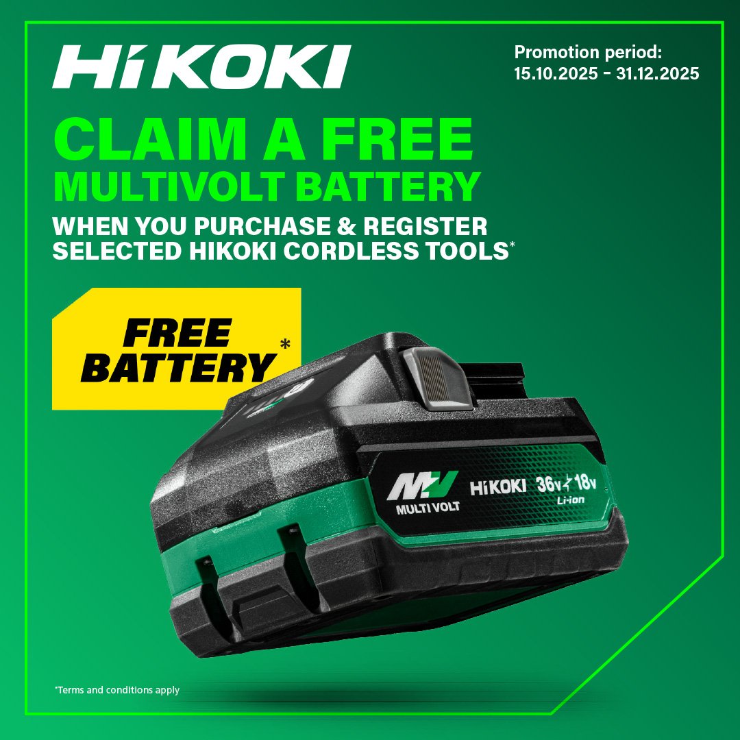 HiKOKI Battery Redemption HiKOKI Battery Redemption