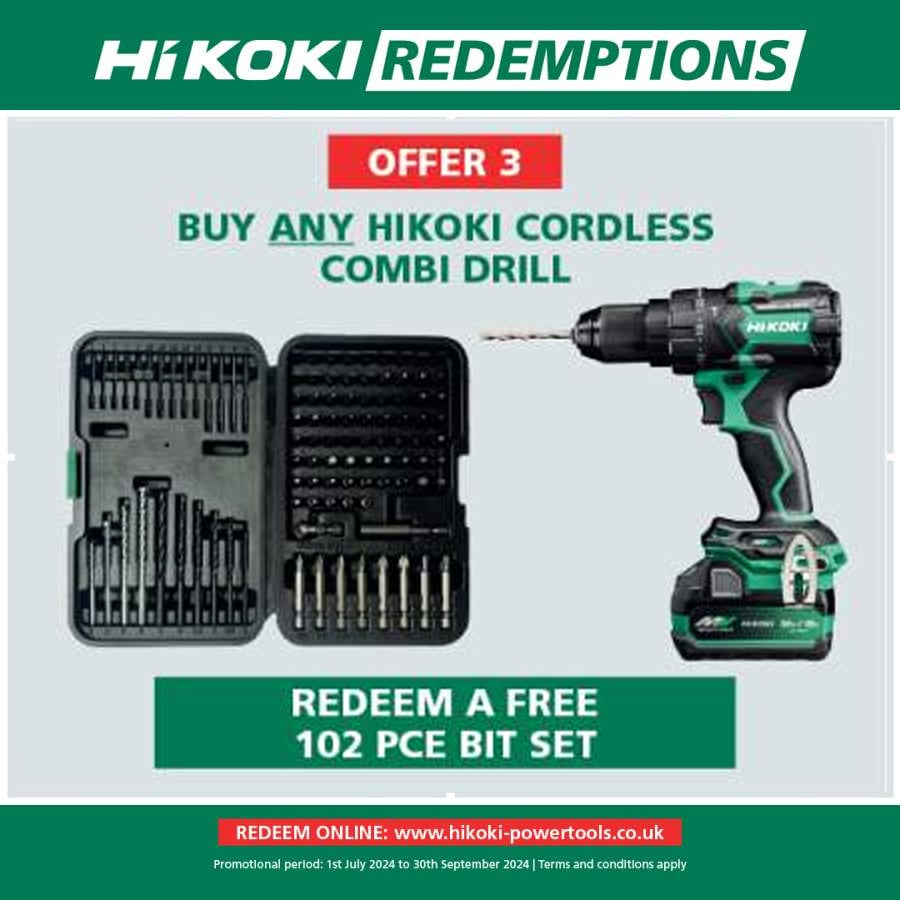 HiKOKI Redemption Offer 3