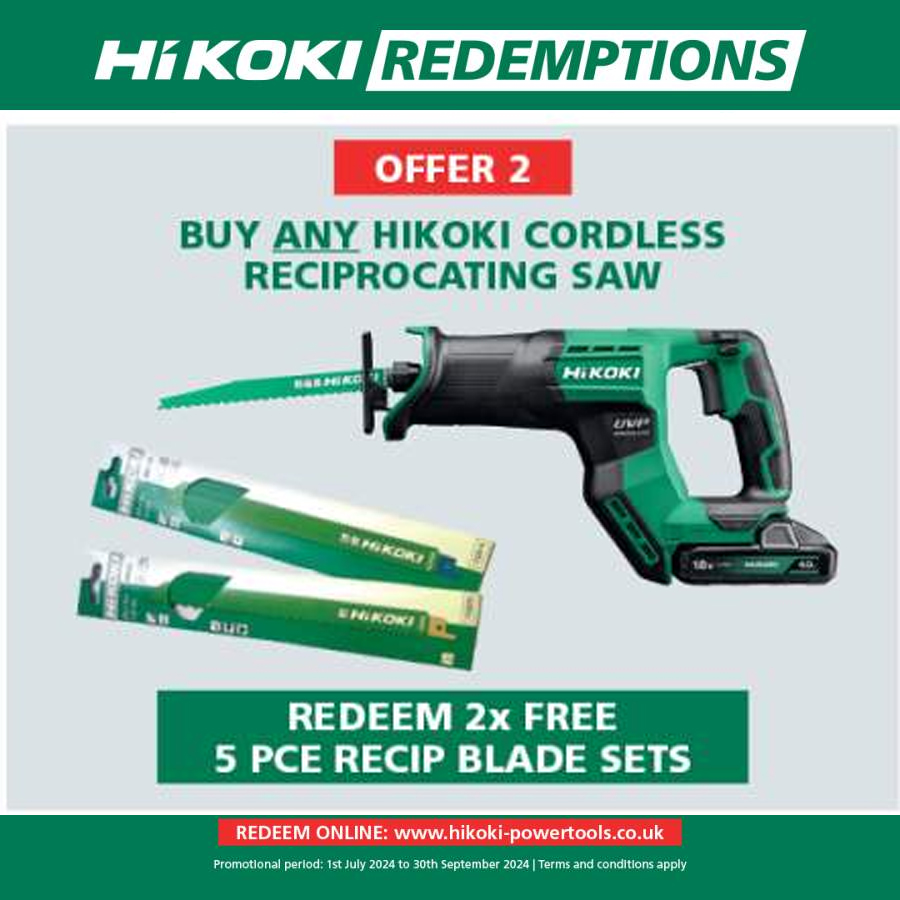 HiKOKI Redemption Offer 3