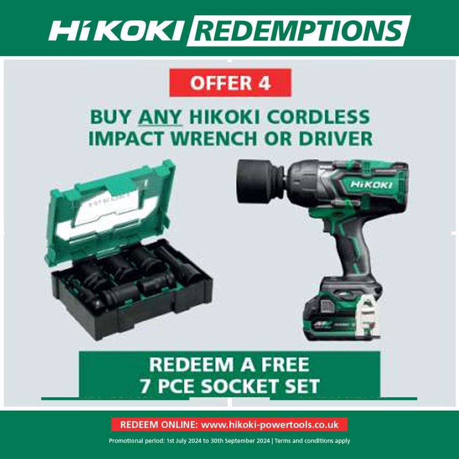 HiKOKI Redemption Offer 3