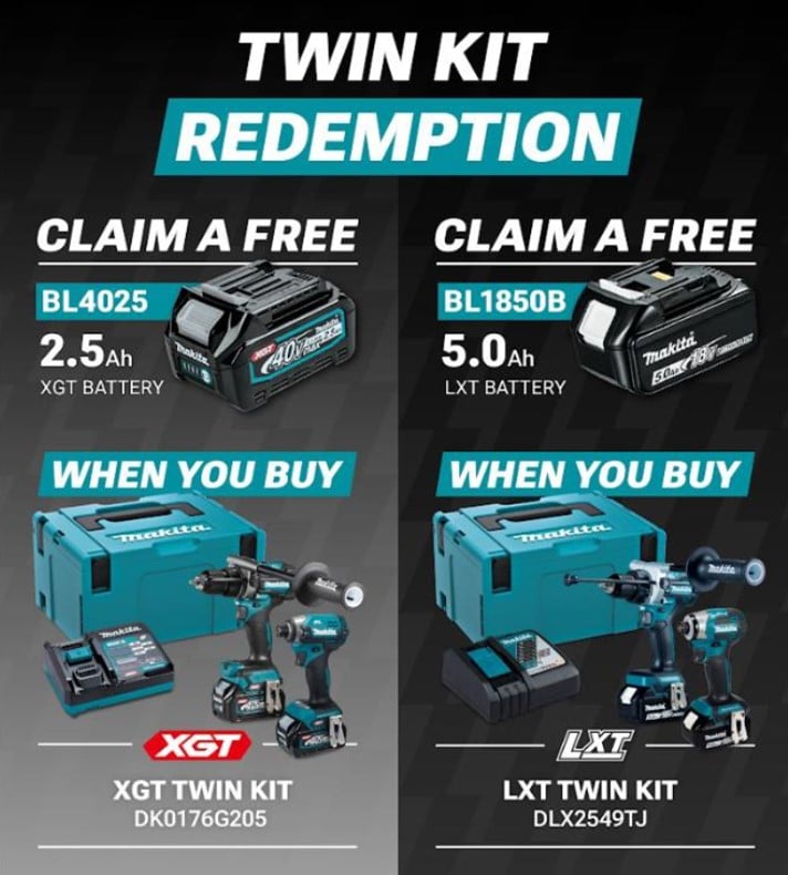 Makita Battery Redemption Makita Battery Redemption