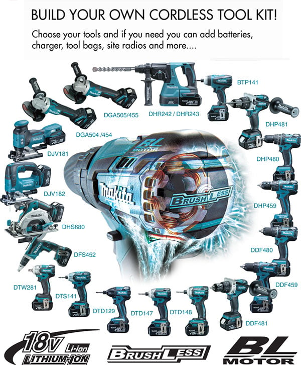 Your Own Makita Cordless Kit