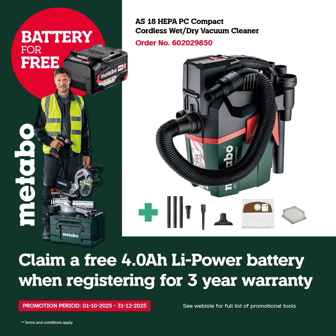Metabo Battery Redemption Metabo Battery Redemption