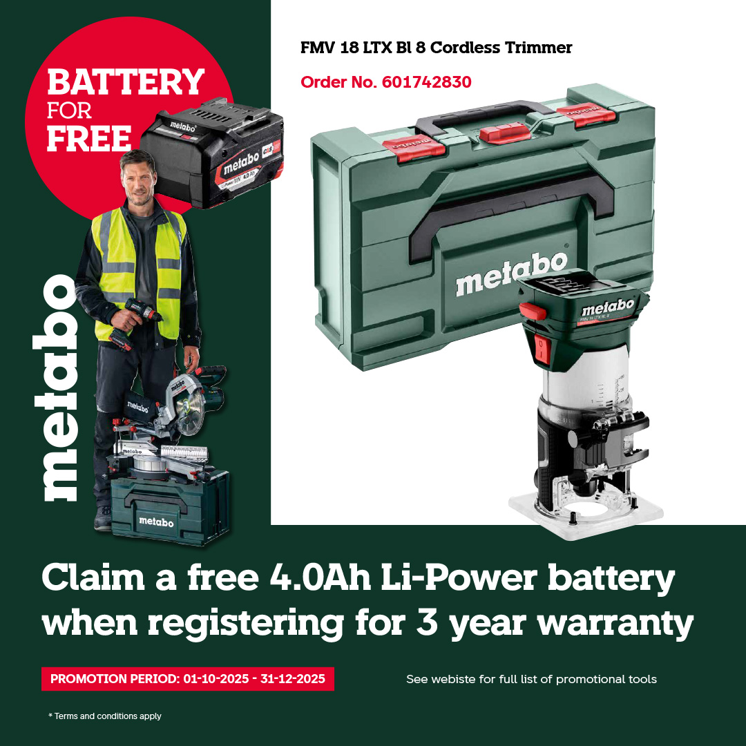 Metabo Battery Redemption