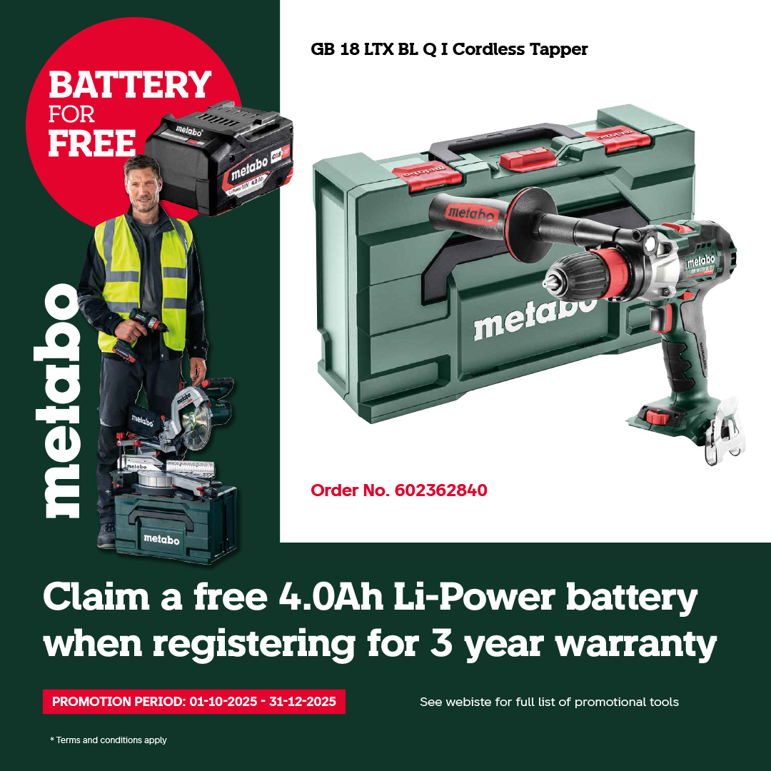 Metabo Battery Redemption Metabo Battery Redemption