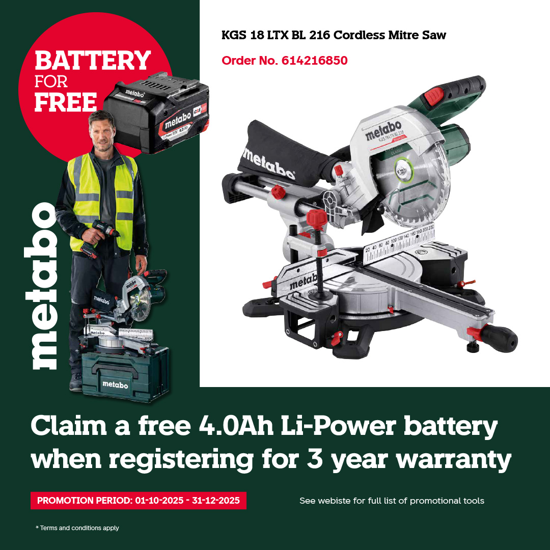 Metabo Battery Redemption