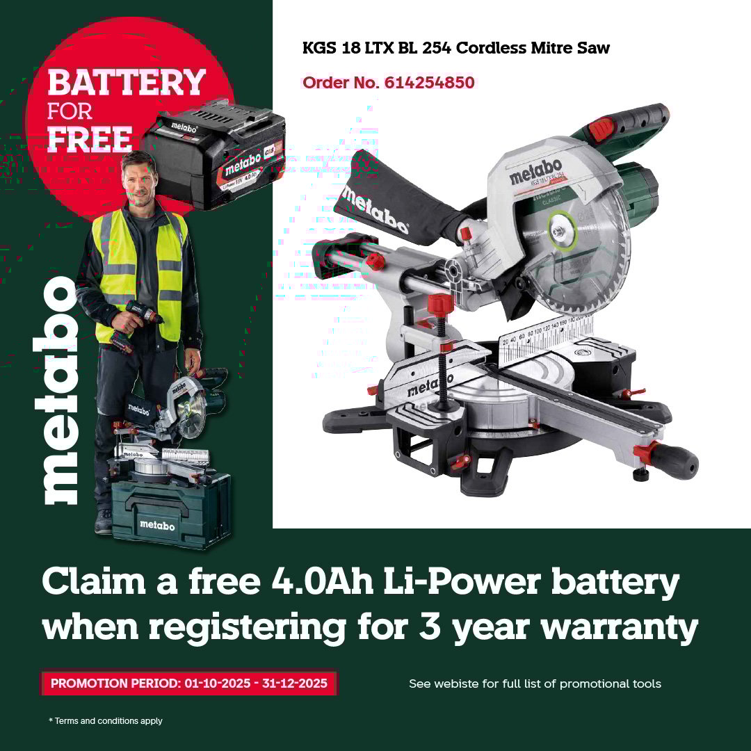 Metabo Battery Redemption