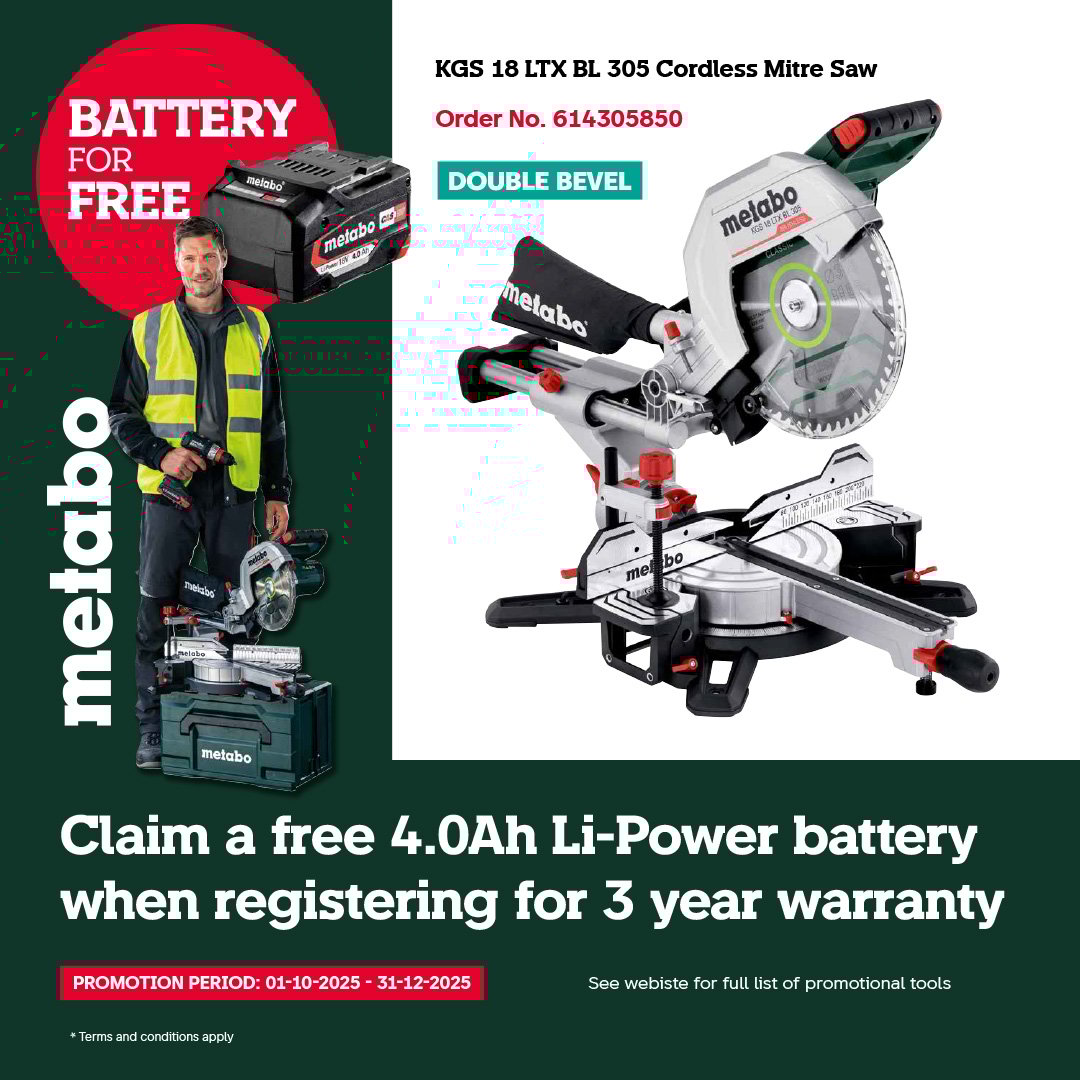 Metabo Battery Redemption