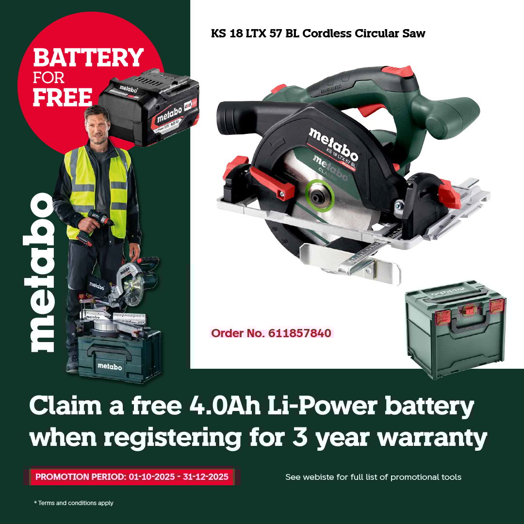 Metabo Battery Redemption Metabo Battery Redemption