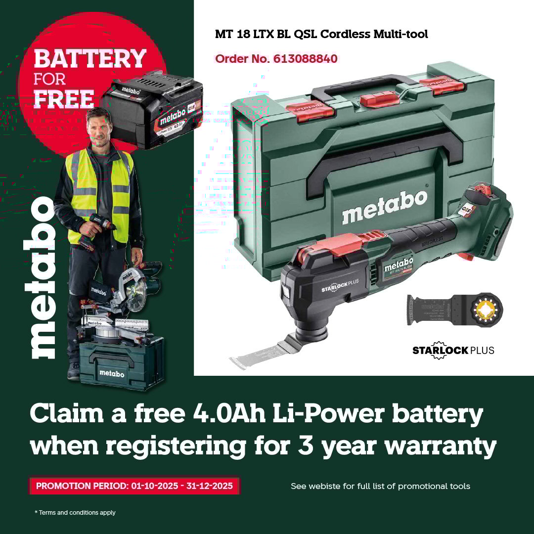 Metabo Battery Redemption Metabo Battery Redemption
