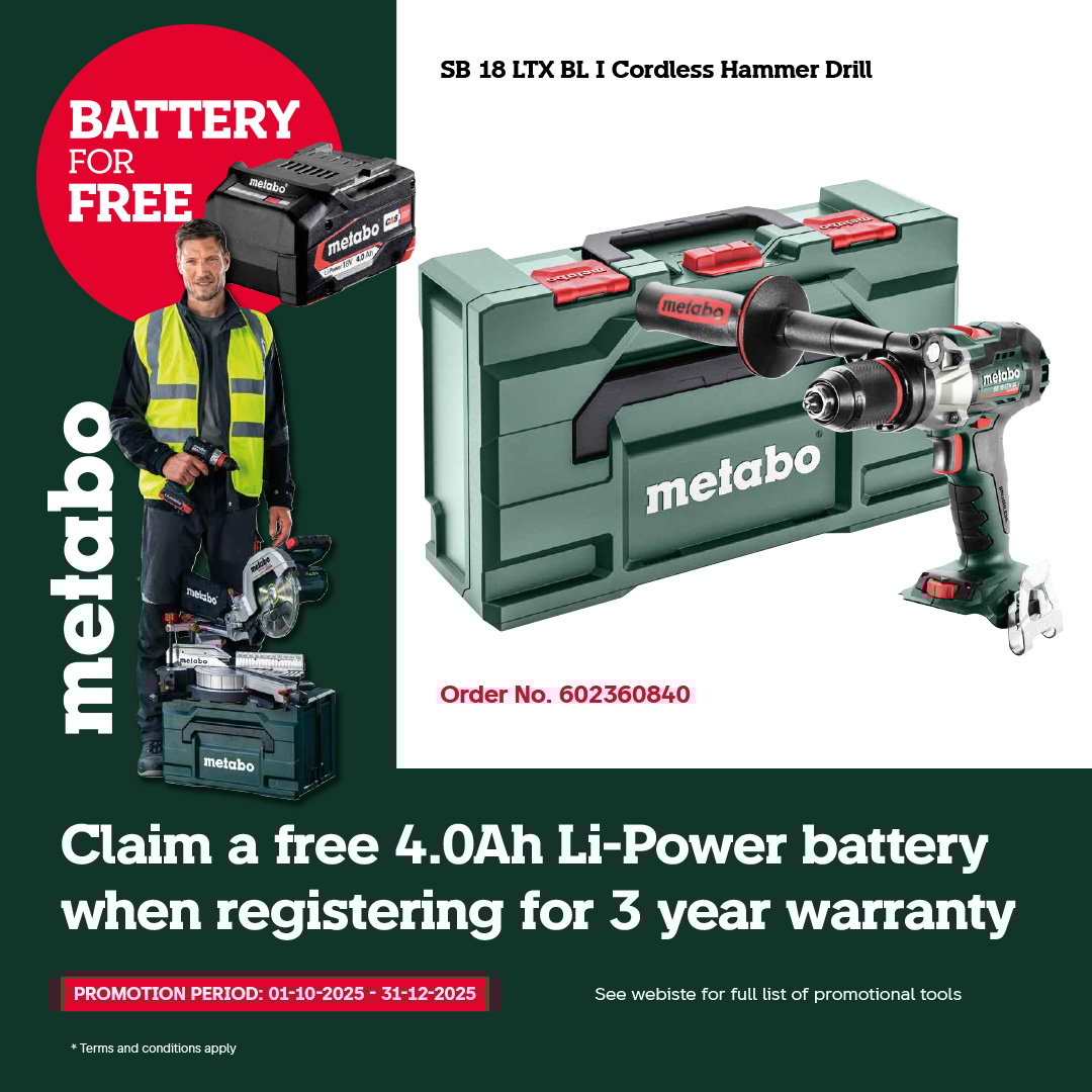 Metabo Battery Redemption Metabo Battery Redemption