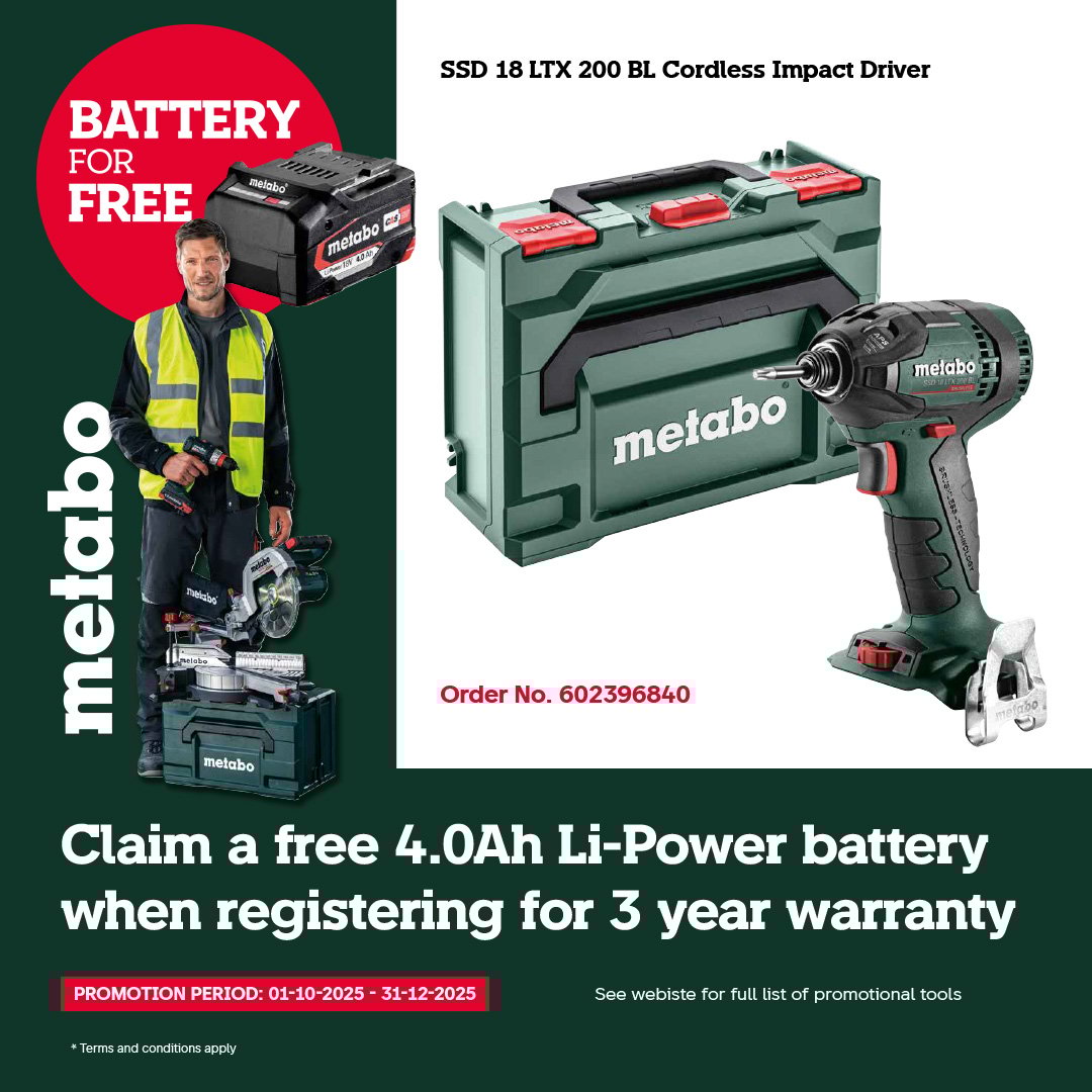 Metabo Battery Redemption Metabo Battery Redemption