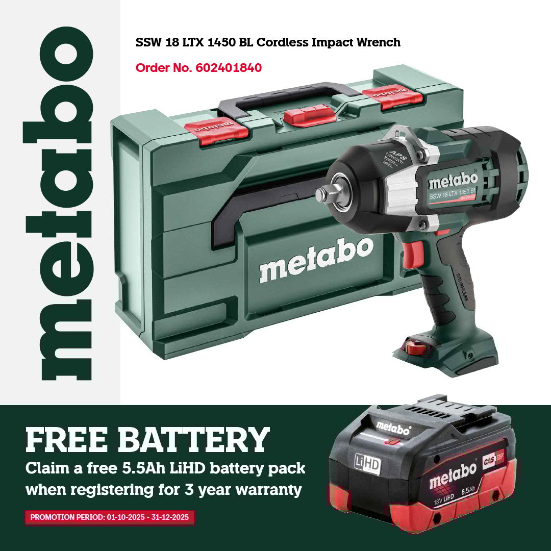 Metabo Battery Redemption Metabo Battery Redemption