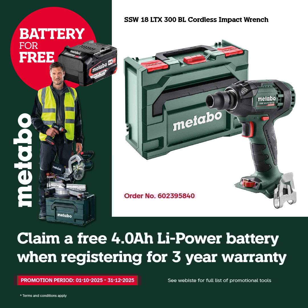 Metabo Battery Redemption Metabo Battery Redemption