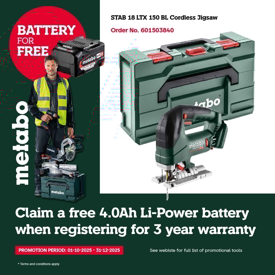 Metabo Battery Redemption