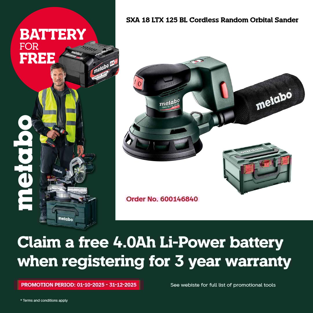 Metabo Battery Redemption Metabo Battery Redemption