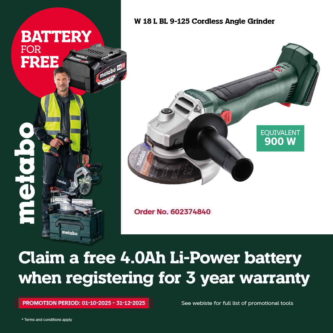 Metabo Battery Redemption Metabo Battery Redemption