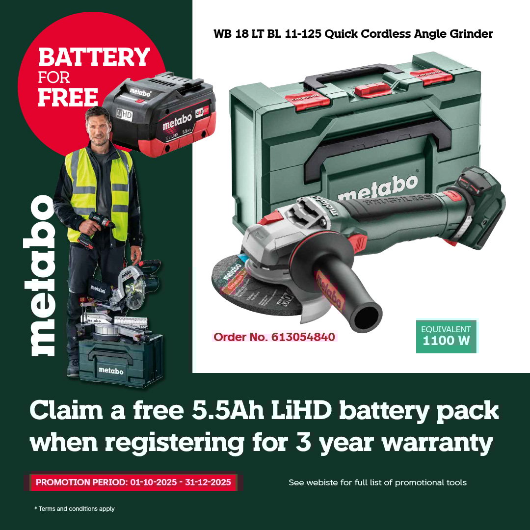 Metabo Battery Redemption Metabo Battery Redemption