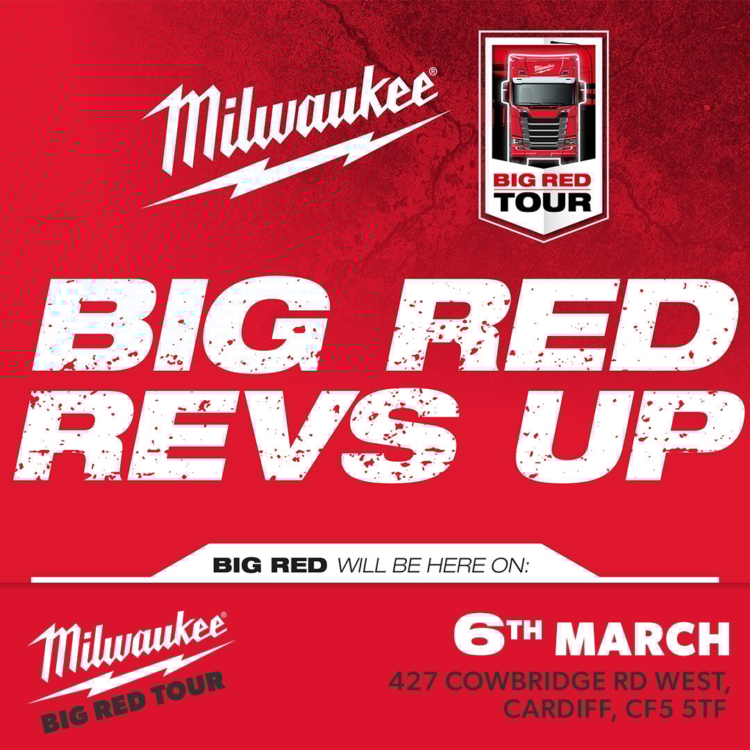 Milwaukee Big Red Truck Tour 2025 Milwaukee Big Red Truck Tour