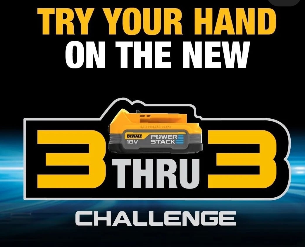 3 thru 3 challenge