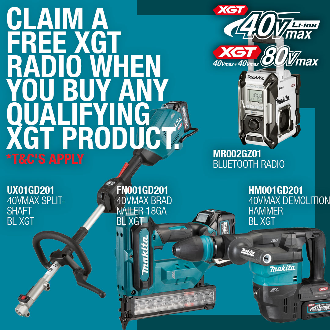 Makita Dk0114g202 40vmax Xgt Combi Drill Impact Driver Twin Pack 2 X 2 5ah Batteries