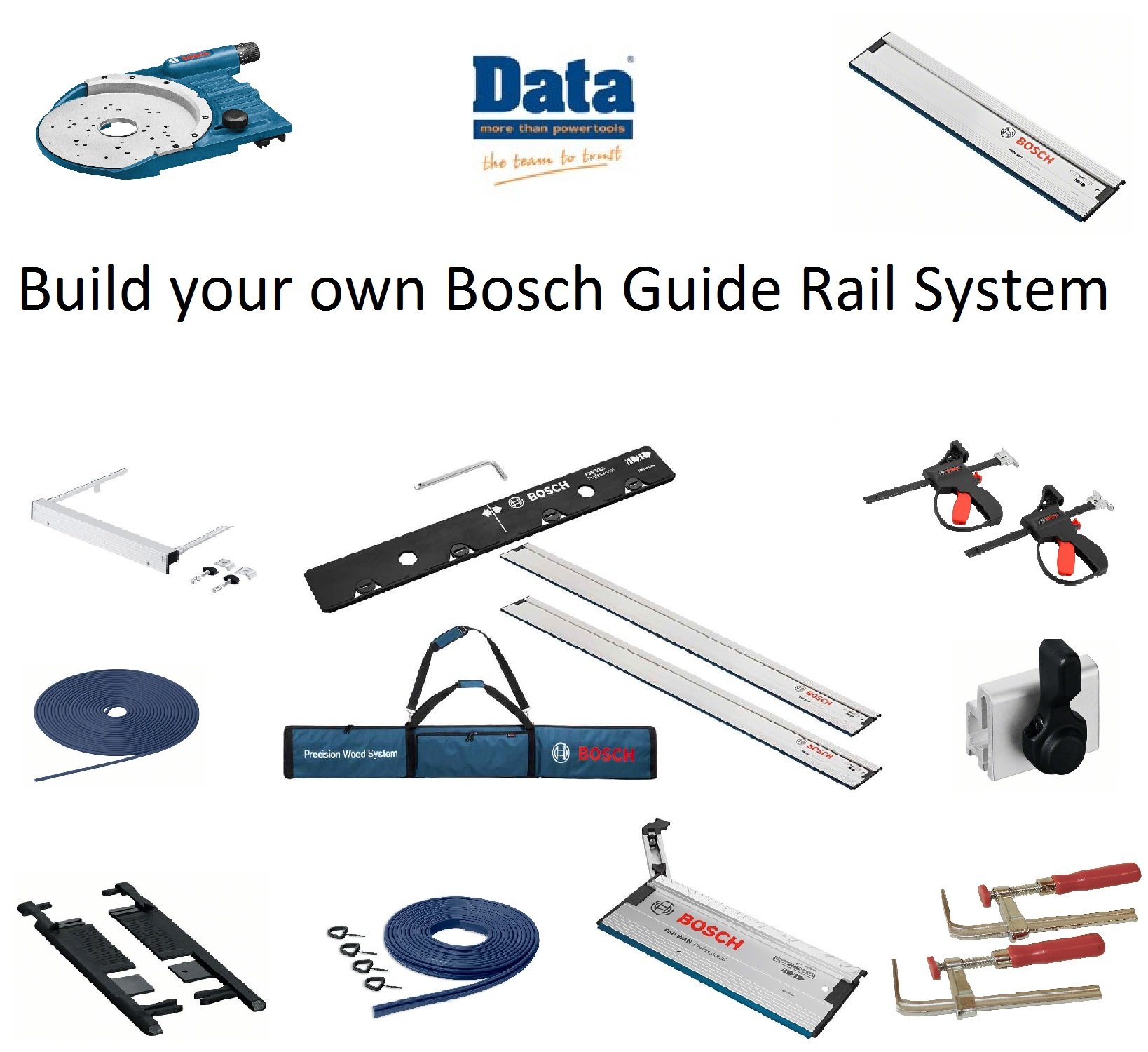 Bosch FSN Guide Rail Accessories Build Your Own System eBay