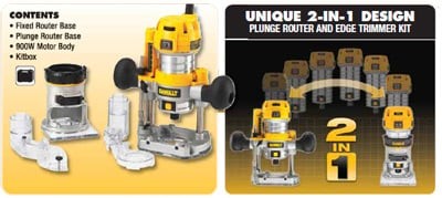 DeWALT D26204K Router Kit