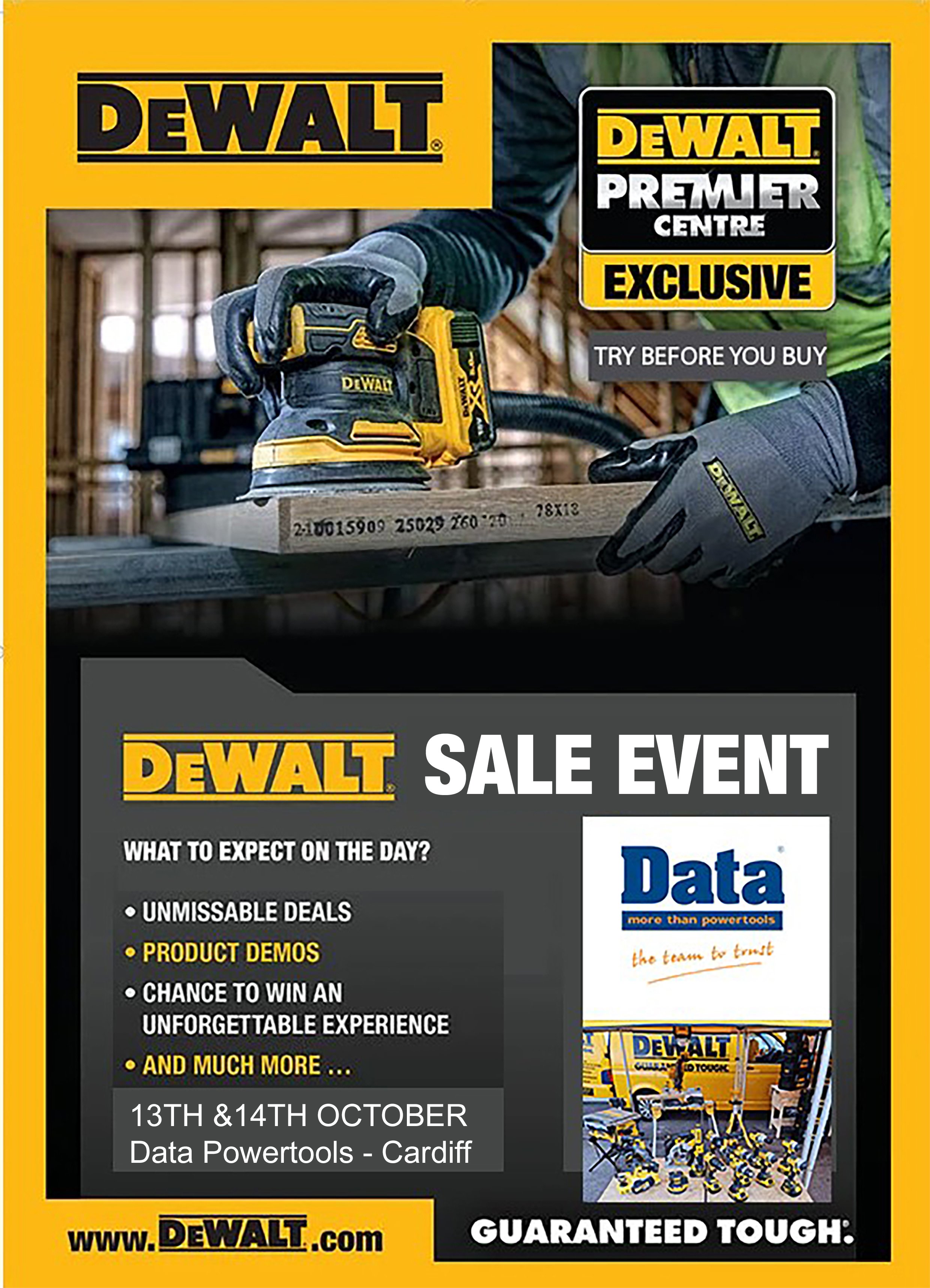 DeWALT Cardiff Roadshow