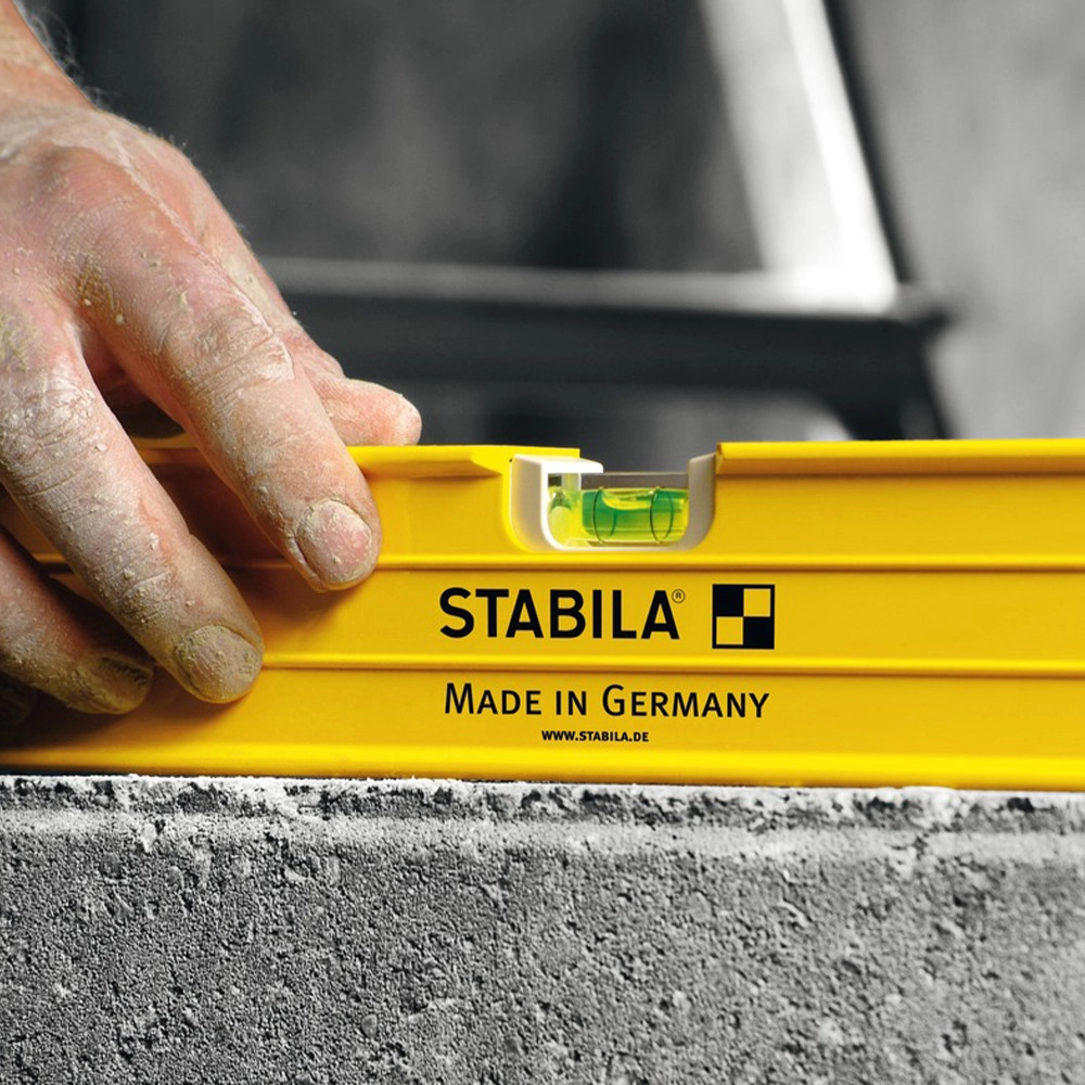 STABILA level in use on site