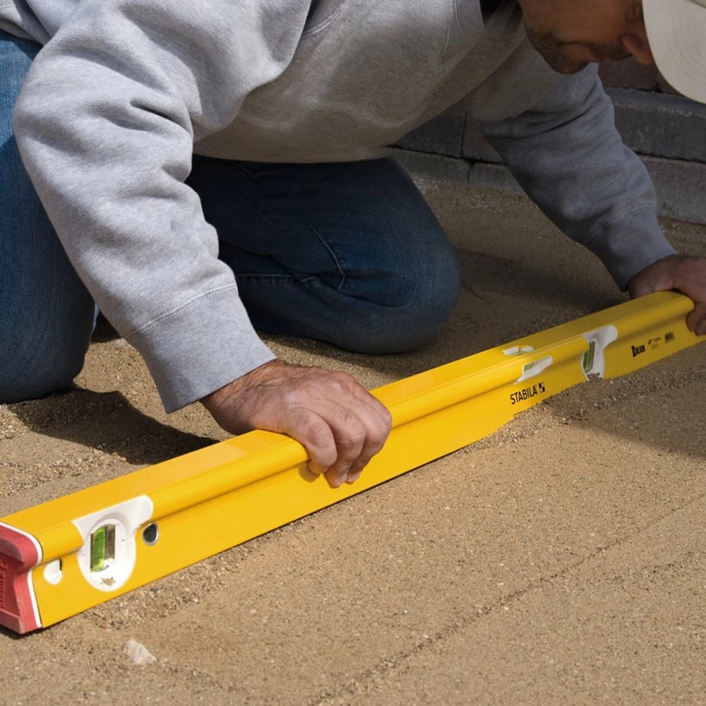 STABILA level checking surface accuracy